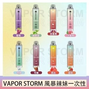 VAPOR STORM風暴辣妹一次性主機充電7500口（5%）